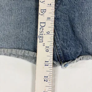 So‎ Brand Juniors 5 Silver Threading Embroidered Accents Mini Denim Skirt Y2K thumbnail 7