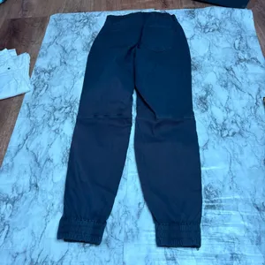 Spanx Grey Stretch Twill Cargo Joggers Pants Elastic Waistband Size Medium thumbnail 8