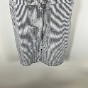 Abercrombie Fitch Striped Button Front‎ Tie Neck Mini Dress Women Size S beach thumbnail 3