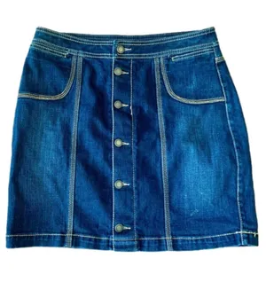 Christopher & Banks Denim Jean Skirt thumbnail 1