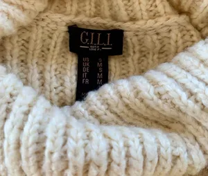 G.I.L.I. Cable Knit Turtleneck Sweater thumbnail 4