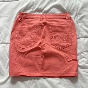 Venus Womens 2 Mini Skirt Coral Pink Stretch Cowgirl Festival Summer‎ Beach Y2K thumbnail 8
