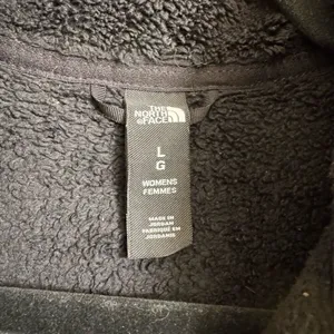 The North‎ Face Black Fleece Osito Womens Zip Up Sweater Large thumbnail 3