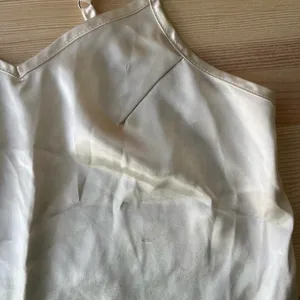 Luxurious Cream Satin Pajama Set thumbnail 5