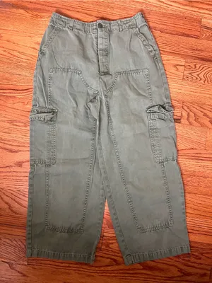 Universal Threads Olive Green Utility Cargo Pants thumbnail 7