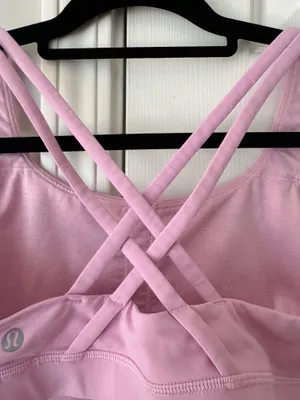 Lululemon X Soul Cycle Free To Be Visit Bra Longline, Size 8 thumbnail 4