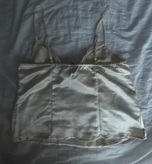 H&M Satin Lace Top thumbnail 2
