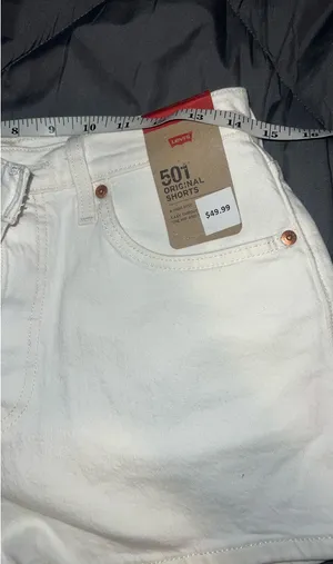 Levi's Women's 501 Original Shorts Sz 28 thumbnail 3