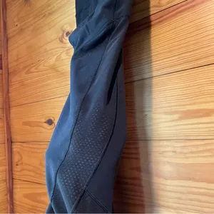 Black Mesh 28” Full Length High Rise Activewear Workout Leggings 4 thumbnail 6