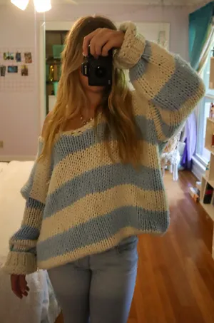 Beginning Boutique Sweater Knit thumbnail 1