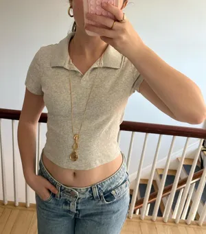 American eagle polo top  thumbnail 1