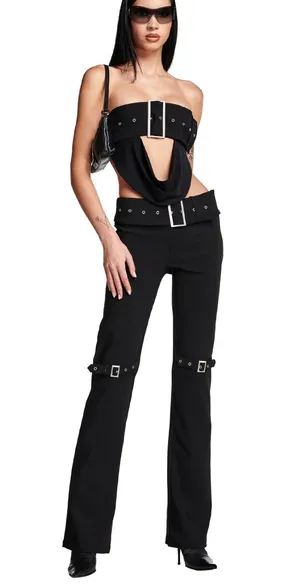 I am gia Dolan pant knee belt buckles thumbnail 1