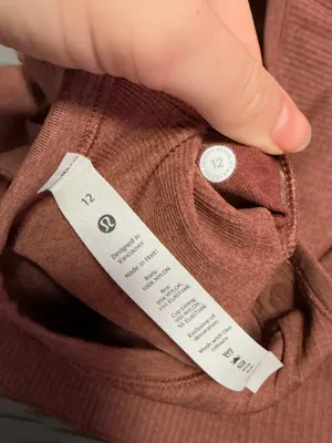 lululemon athletica Ribbed Racerback Tank - Dusty Rose thumbnail 3