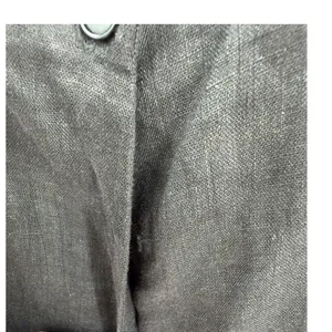 Reformation Blanca Linen Romper Black Button‎ Front Sleeveless Size 00 thumbnail 6