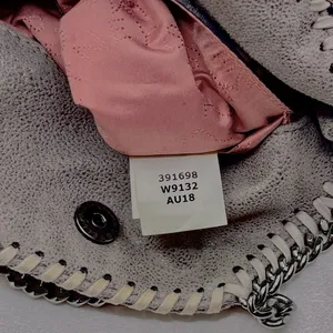 Authentic Stella McCartney Falabella Mini Tote in classic grey thumbnail 7