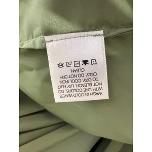 Norma Kamali Super Oversized Sleeveless Boyfriend Shirt Flared Gown Green Small thumbnail 7