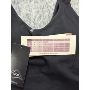 Calia Inspire Scoop Neck Tank Pure Black‎ XXS WAX14705 Built In Bra NWT thumbnail 5