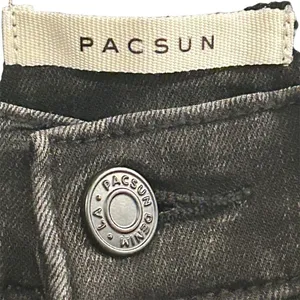 PacSun Women's High‎ Rise Jegging Jeans Black Distressed Size 24 thumbnail 8