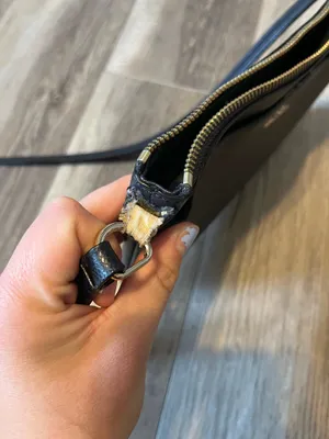 Coach Navy Blue Leather East West Crossbody Bag thumbnail 7