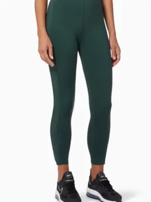 Splits59 Phoenix Highwaist Techflex 7/8 Military Forest Green Leggings Small thumbnail 2