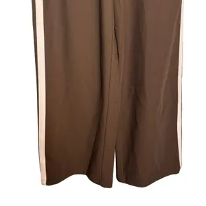 4th & Reckless Revolve Tammy Chocolate Brown Side Stripe Pull-On Track Pants M thumbnail 7