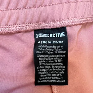 PINK Victoria's Secret Coral‎ Jogger Pants Size XL thumbnail 2