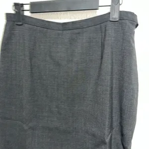 GUCCI Vintage Grey Knee-Length Skirt Size‎ Medium/ 6 Lined, Classic Style thumbnail 3