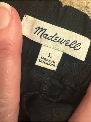 MADEWELL Drapey Track Trousers thumbnail 4
