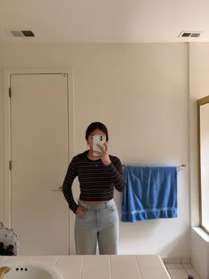 Brandy Melville striped top  thumbnail 4