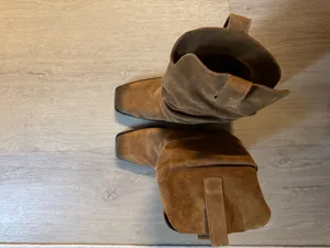 Steve Madden Leather Boots Brown thumbnail 3