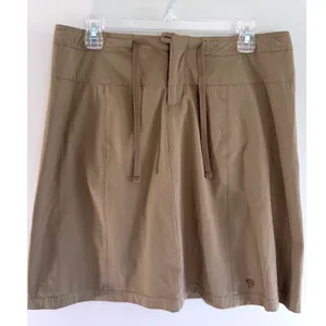 Mountain Hardwear Womens Khaki Hiking Skirt Size 8‎ Brown Outdoor Stretch Mini thumbnail 2