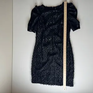NWT W118 by Walter Baker Prya Dress Size XS Black‎ Polka Dot Puff Sleeve Party thumbnail 8