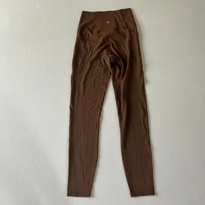 Halara Brown High Waisted Leggings Yoga Pants Buttery Soft Stretch Activewear Si thumbnail 3