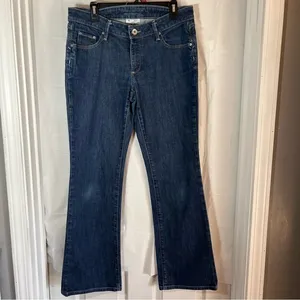 Banana Republic‎ Urban Bootcut Jeans Designer Blue Womens Size 10 Casual Denim thumbnail 2