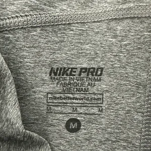 Nike Dri Fit Pro Compression Leggings Gray‎ Athletic Running Women Medium x 29 thumbnail 3