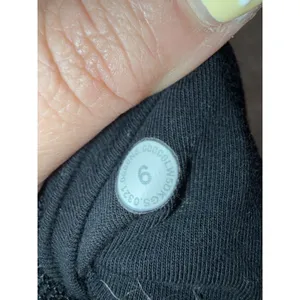 Lululemon Scuba High-Rise Jogger *Fleece 28" Black 6 Spell Out Logo thumbnail 5