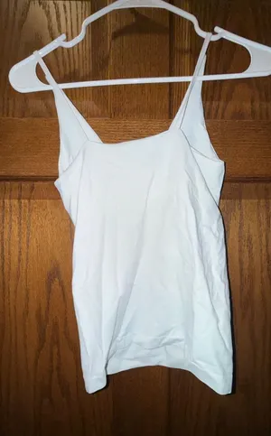 💜Free People White V-Neck Camisole thumbnail 1
