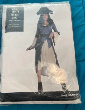 Womens posh pirate costume XL 14/16 thumbnail 1
