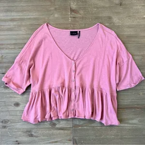UO Out From Under Lainey Babydoll Top thumbnail 2