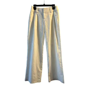 Princess Polly Two Lovers Linen Low Rise Pants White Size 6 New thumbnail 3