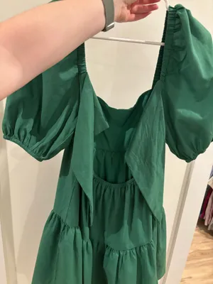 Green mini dress thumbnail 4