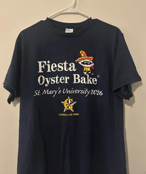 St. Mary's University/Gamez Law Firm 2026 Fiesta Oyster Bake t-shirt M thumbnail 1