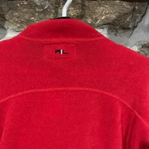 Polo Vintage Red/Black Ralph Lauren Embroidered Zip Up Sweatshirt Jacket thumbnail 6