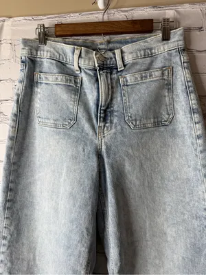 Gap jeans size 29 8L Light Wash Wide Leg Women’s Jeans thumbnail 7
