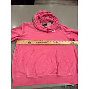 nike hoodie slouchy neck‎ size women's small has paint near wrist thumbnail 4