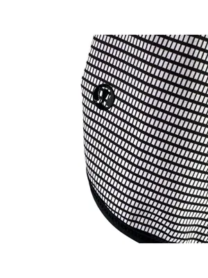 Lululemon Speed Short Black White Grid Running Shorts Women's Size 8 thumbnail 4