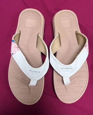 Women's Atlantis Bahamas Floral-Trim Flip Flop Sandals thumbnail 1