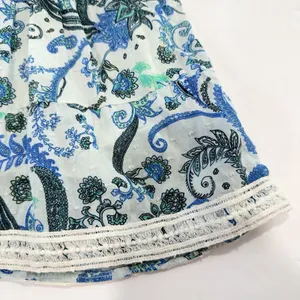HALE BOB Roxie Dress Blue Floral Pockets SMALL thumbnail 8
