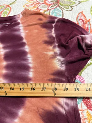 American Eagle soft & sexy size small short sleeve tie dye print t-shirt thumbnail 4