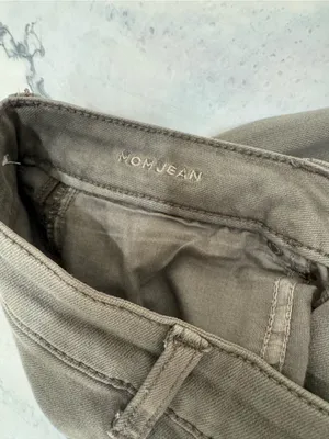 American Eagle Mom Jeans - Gray High-Rise Denim 4L thumbnail 8